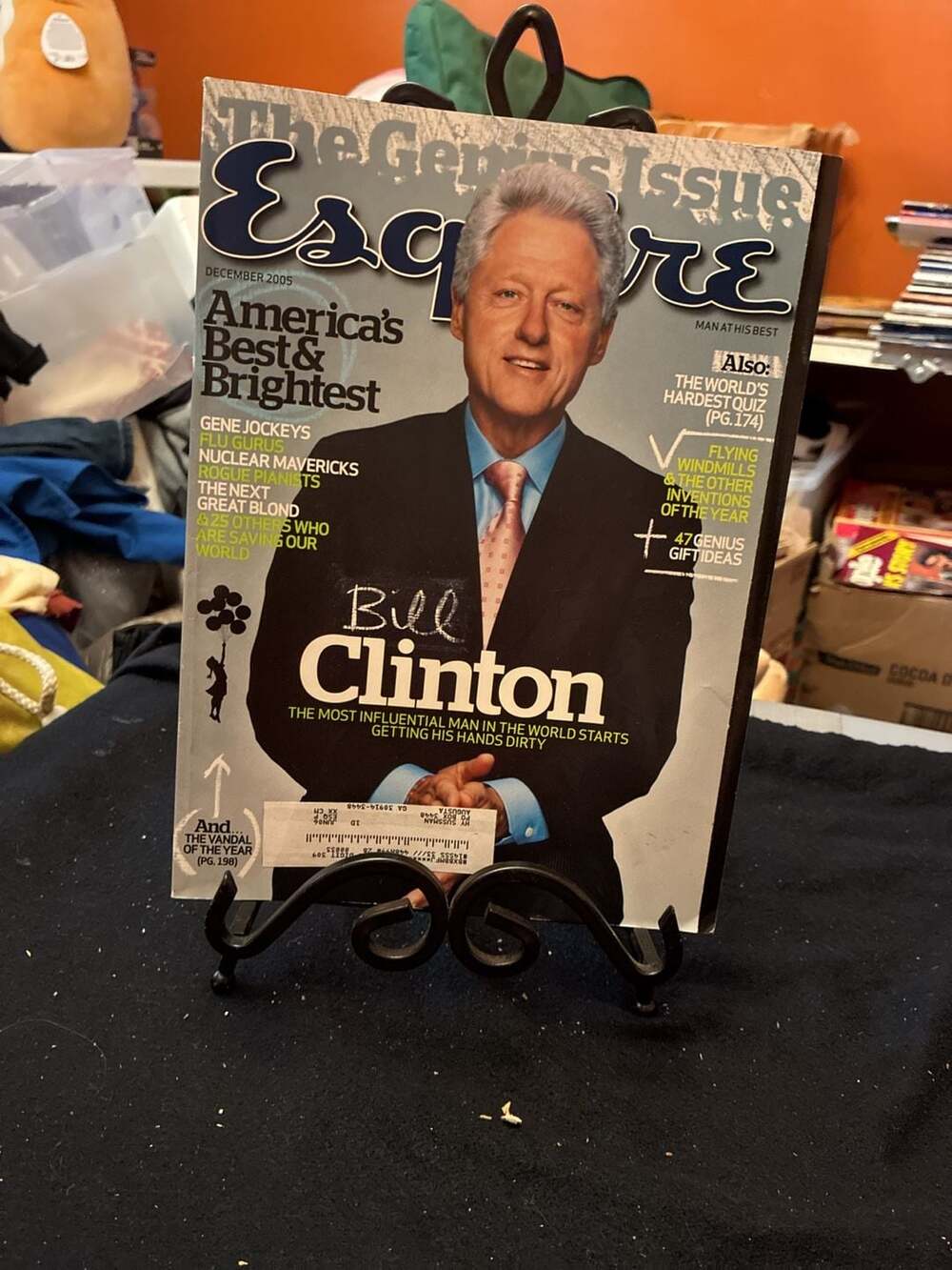 Esquire Magazine December 2005 - The Genius Issue with Bill Clinton Cover